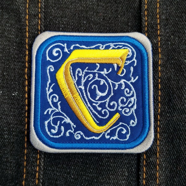 Carcassonne 3" inch Iron On/Sew On Embroidered Boardgame Patch