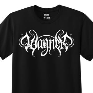 Richard Wagner, Heavy Metal Style Classical Music Composer T-shirt