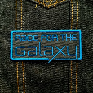 Race voor de Galaxy 3,75" inch opstrijkbare/naai-op geborduurde bordspelpatch