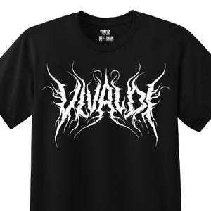 Camiseta de Vivaldi, compositor de música clásica de estilo heavy metal