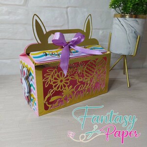 Happy Easter box studio and svg format. templates pascua cute files easter