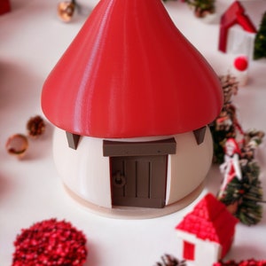 Casa dei puffi stampata in 3D
