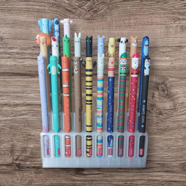 15 Stylos Gel Effaçables à Encre Thermosensible - Motifs Animaux, Pointe 0.7mm, Idée Cadeau Noël - 3