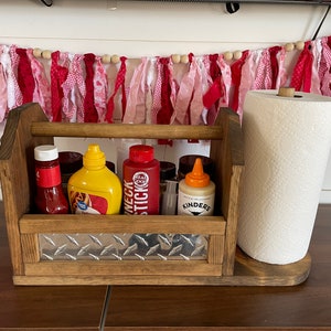 Barbecue caddy - black stone caddy