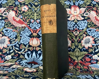RARE Libro antiguo Una historia de los NO JUGADORES 1845 por Thomas Lathbury PRIMERA edición