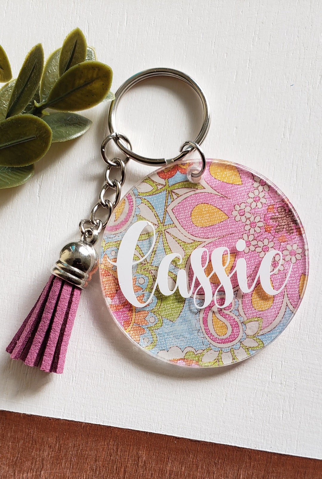 Personalized Keychain, Key Chain for Her, Key Chain, Birthday Gift for