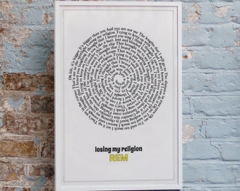 Losing My Religion Etsy Ireland
