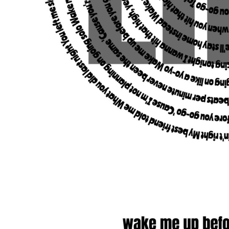 Wham Wake Me Up Before You Go-go Paroles