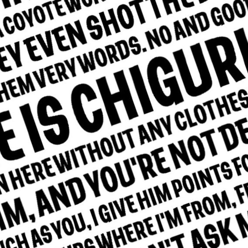 No Country for Old Men Coen Brothers Movie Film Quotes Etsy