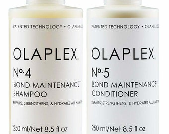 Olaplex No. 4 + No.5 | Bond Shampoo + Bond Conditioner | 8.5Oz Duo