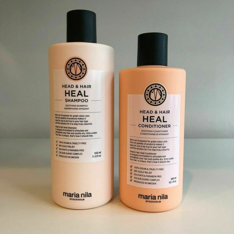Maria Nila Head and Hair Heal Shampoo 11.8 Oz and Conditioner Etsy
