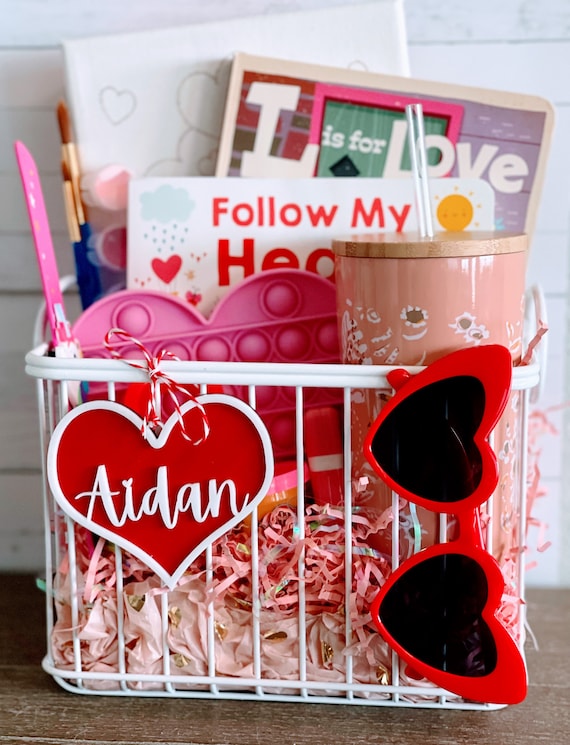 My Favorite Valentine Children's Gift Basket