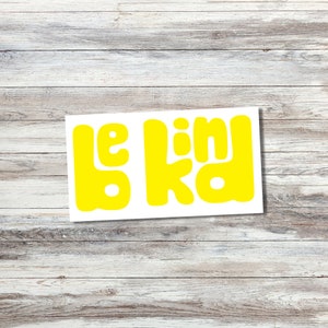 Be Kind Vinyl Decal | Car Decal | Laptop Decal | Water Bottle Decal
