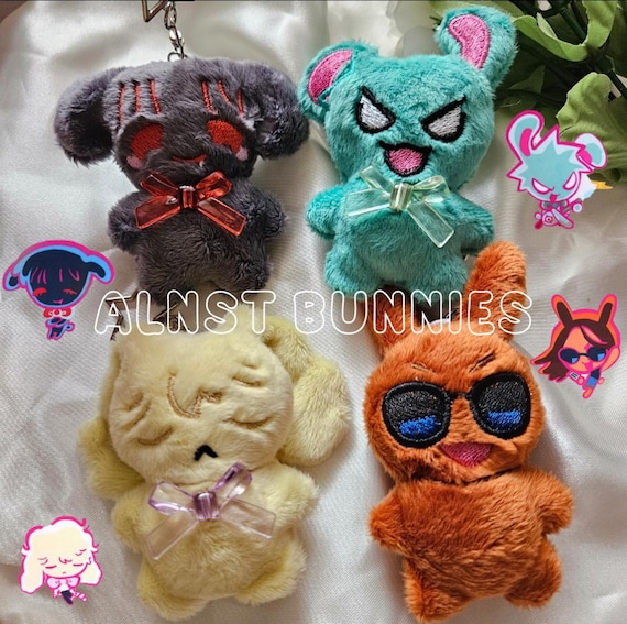 ALNST Handmade Alien Stage Rabbit Bunny Plush Keychain - Etsy