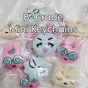 ALNST 1PC Mini B-Grade Handmade Alien Stage Mizi Sua Ivan Till Hyuna Luka Plush Keychain