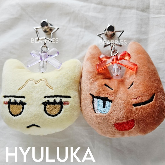 alien stage マレーシア うさぎ ぬいぐるみ ヒョナ ルカ 兎 ALNST Handmade Alien Stage Hyuluka Luka Hyuna Plush Keychain - Etsy
