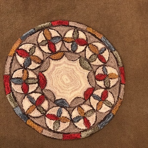 Kaleidoscope ~ Punch Needle Pattern