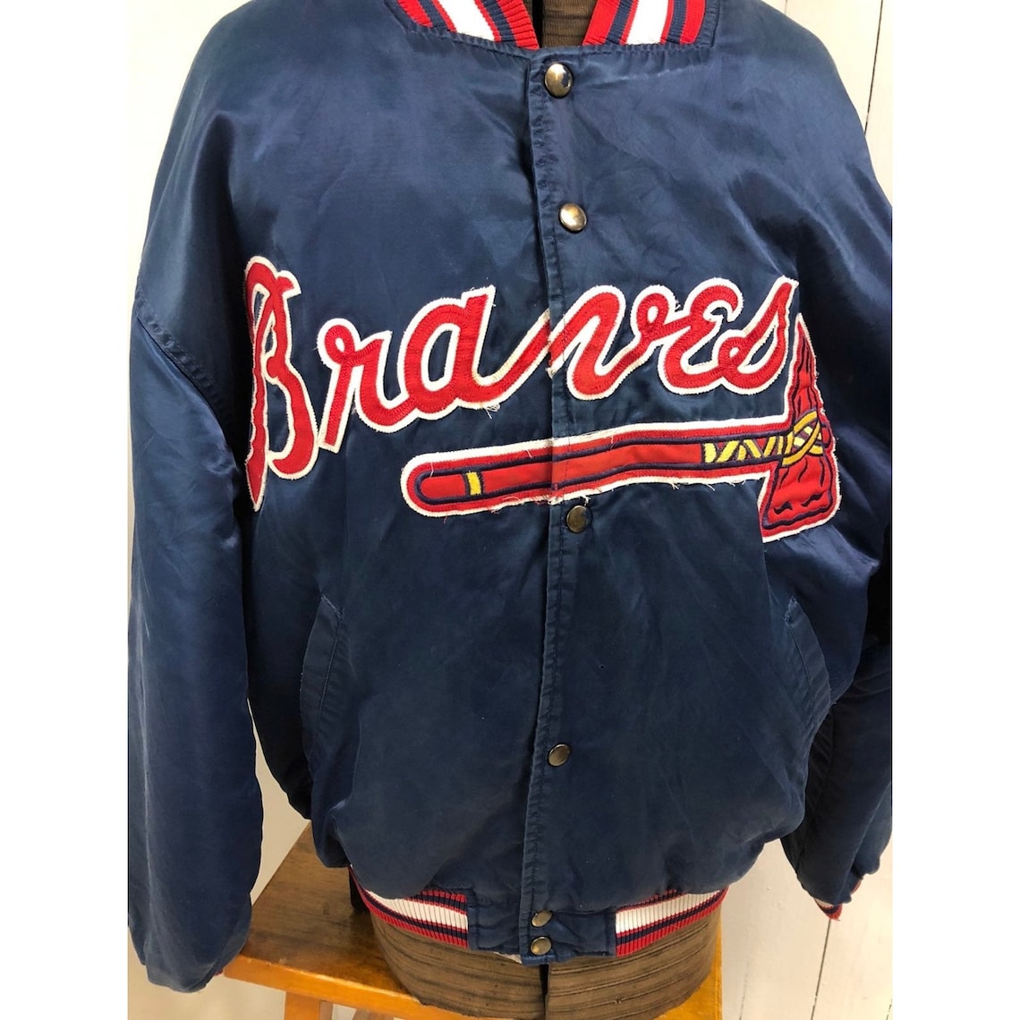Vintage Atlanta Braves Starter Jacket | Etsy