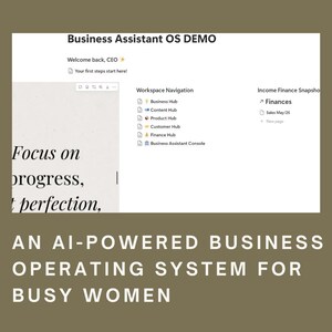 An AI-Powered Business Operating System for Entrepreneurs