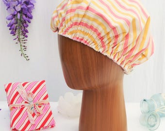 Gorro de ducha/cuidado 100% algodón - Colección Les Beaux Jours