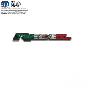 RAM 1500 Rebel Emblem Overlay Decals Mexican Flags Fits 2019-2025