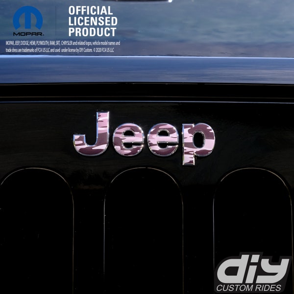 Jeep Grill Emblem Overlay Decals Etsy Ireland