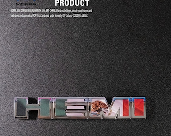 ダッジ HEMI フェンダーエンブレムインサートデカール L&R メキシコ国旗 06-10 チャレンジャー チャージャー デュランゴに適合