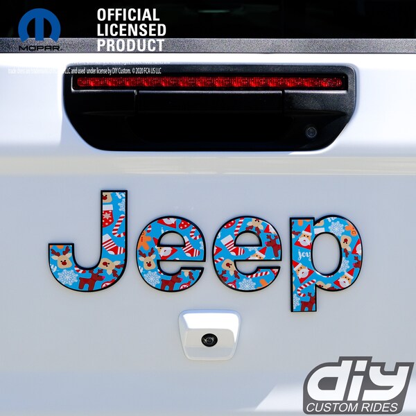 Jeep Gladiator Tailgate Vinyl Decals Etsy