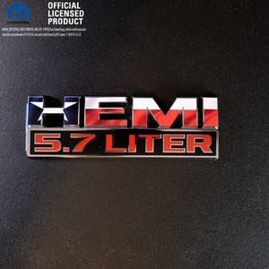 Autocollants décoratifs pour garde-boue RAM 1500 HEMI (la paire) Drapeau du TEXAS pour 2013-2023