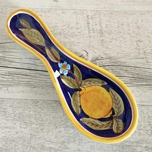 Positano Blue Ladle Rest