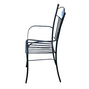 Mediterranean iron chair 40 x 40 cm