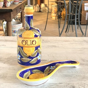 Positano Blue Kitchen Top Set