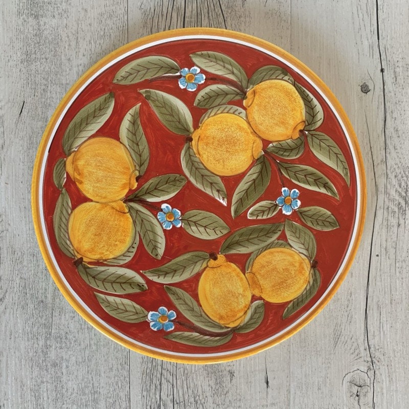 Piatto Pasta Positano In Stoneware 27 Cm - Design Mediterraneo, Lavabile In Lavastoviglie E Microonde - Foto 8