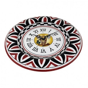 30 cm Palio di Siena clock - Owl