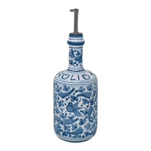 Oil bottle 0,75L 25,36oz with Arabesco decoration