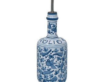 Oil bottle 0,75L 25,36oz with Arabesco decoration