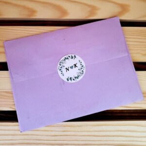 Buy Envelope Sticker With Initials for Wedding Invitation Envelopes  Personalised 40mm Round Labels X 24 per Sheet Envelope Seals Signature  Online in India 