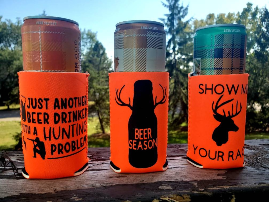 Hunting Koozies Hunting Season Koozies Hunting Can Coolers Etsy
