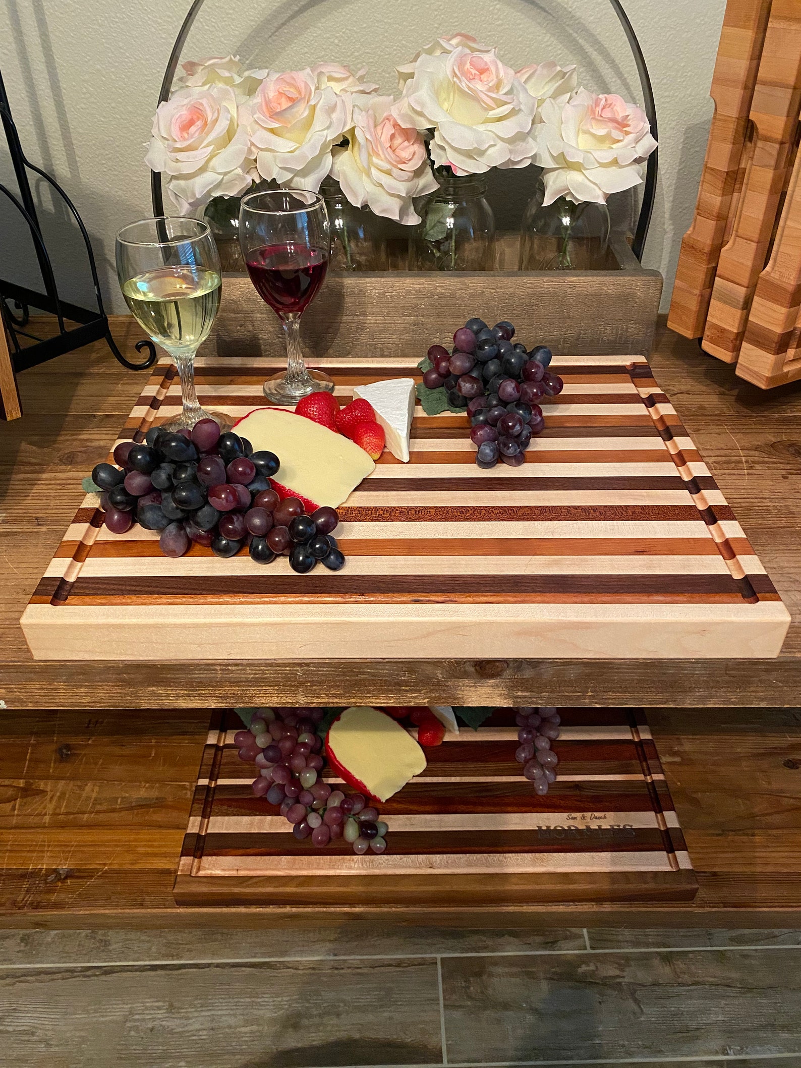 Cutting Board with Juice Groove 15 5/8 X 19 3/4 X 1 1/2 Etsy