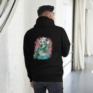 Zombie song rock n roll, horror, punk, alternative, hoodie