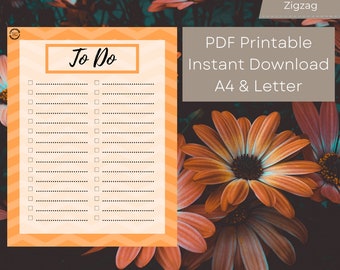 Summer To Do List: Printable Productivity Checklist (Instant Download)