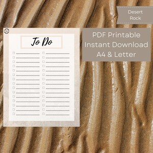 To Do List for Productivity | Checklists for productivity, Instant Download, Productivity Planner | Prink Floral Print Daily To Do