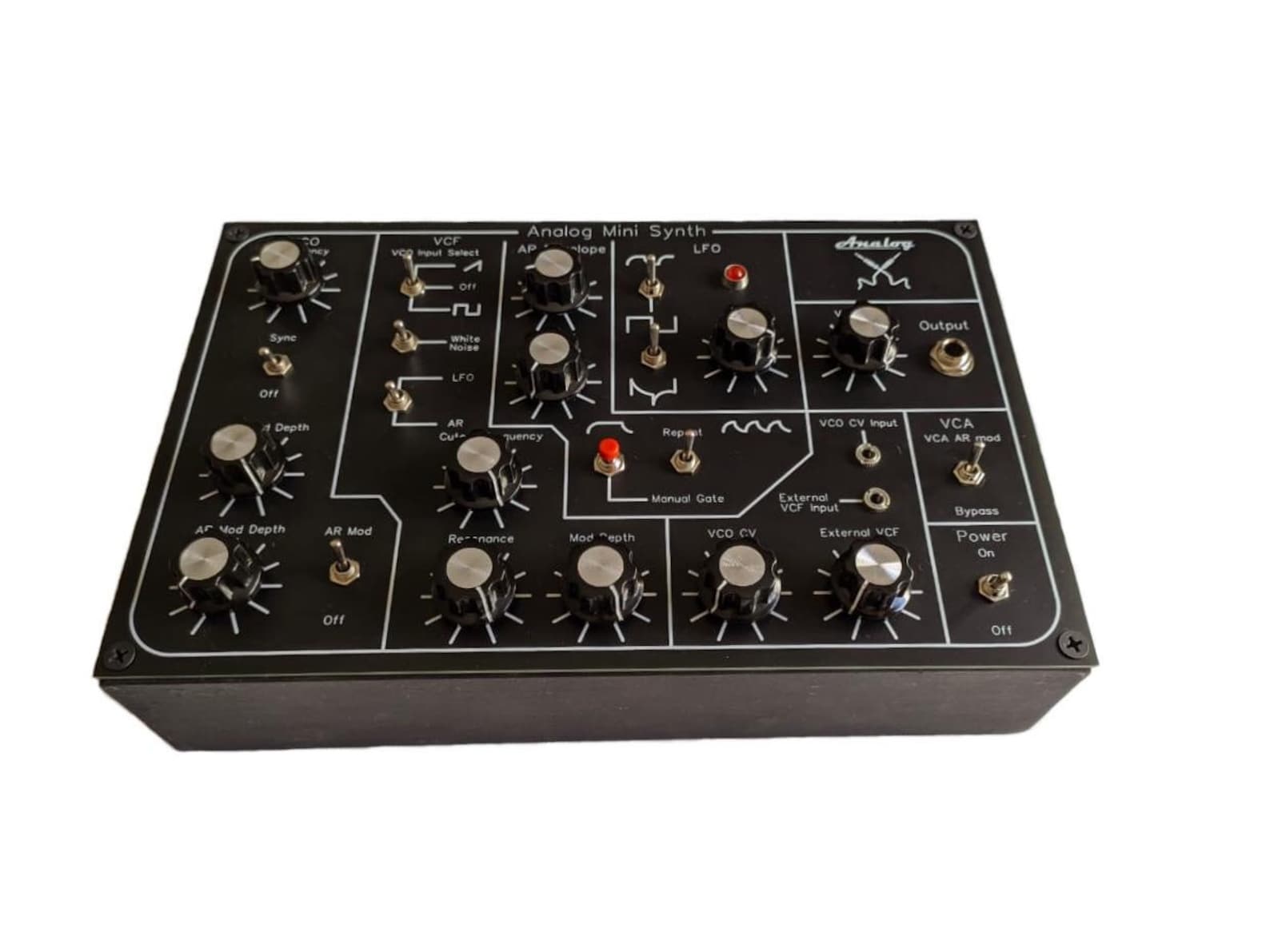 Analog Synthesizer Analog Mini Synth Etsy