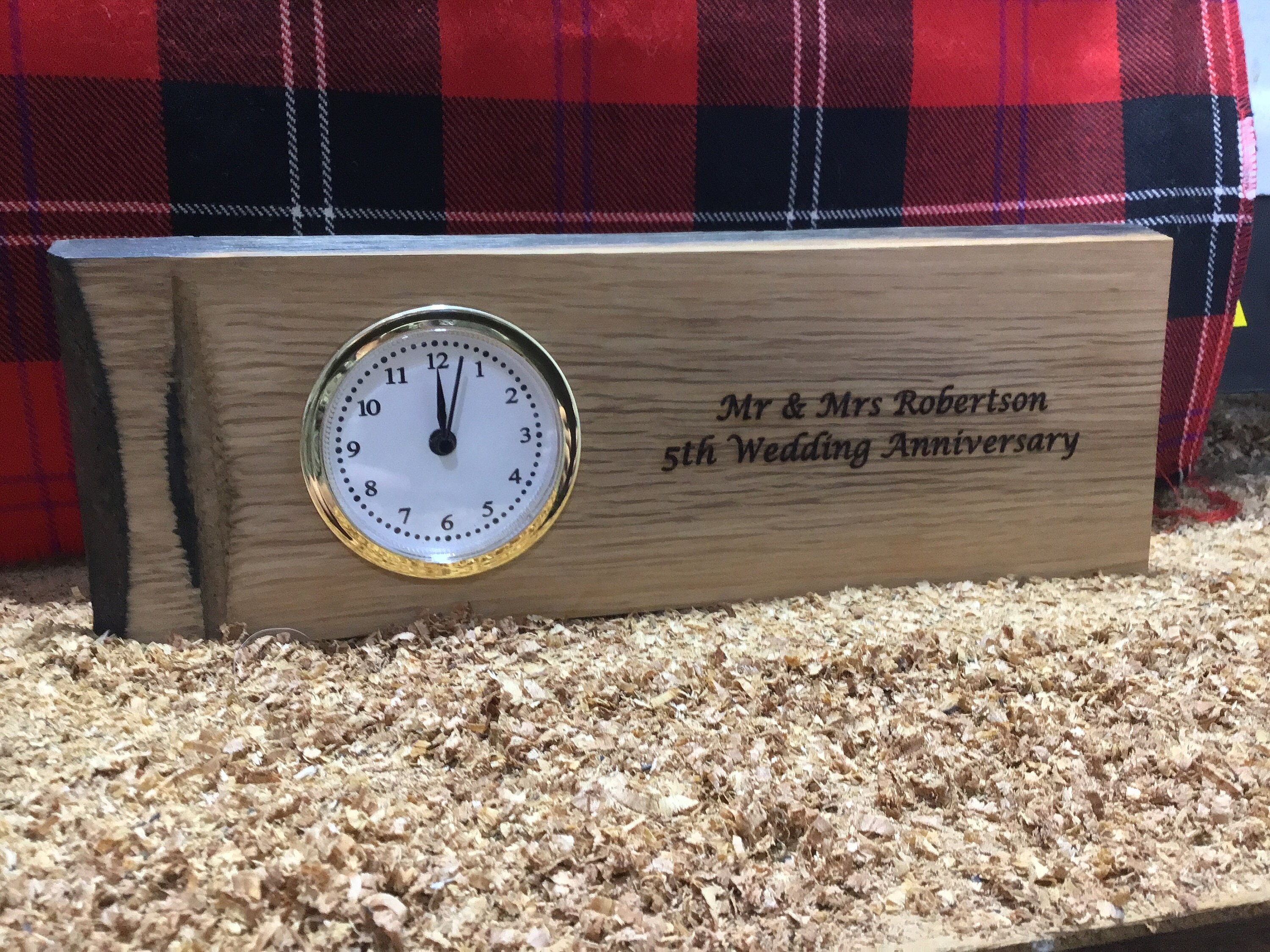 Five Year Wedding Anniversary 5 Year Anniversary Gift Him 5th Anniversary  Gift for Husband Wood Anniversary Gift Custom Wood Tray 