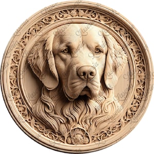 Dog Engrave ready photo
