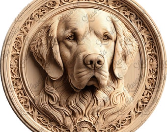 Dog Engrave ready photo