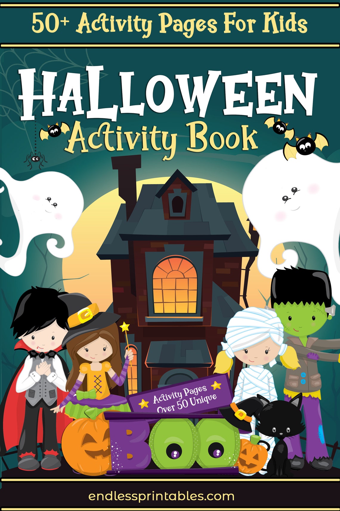 Printable Halloween Activity Pages Halloween Coloring Sheets for Kids