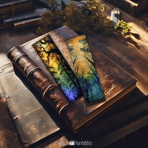 Forest Printable Bookmarks Bundle - 20 PNG Designs (digital Download ...