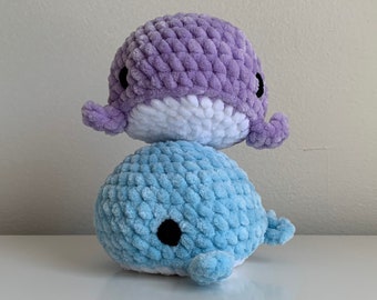 Crochet Whale Plushie