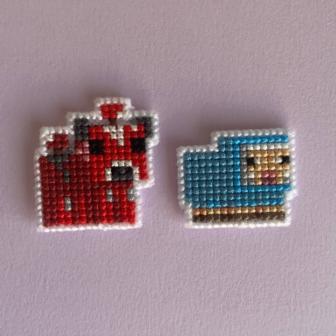 Any Custom Pixel Art Cross Stitch - Etsy